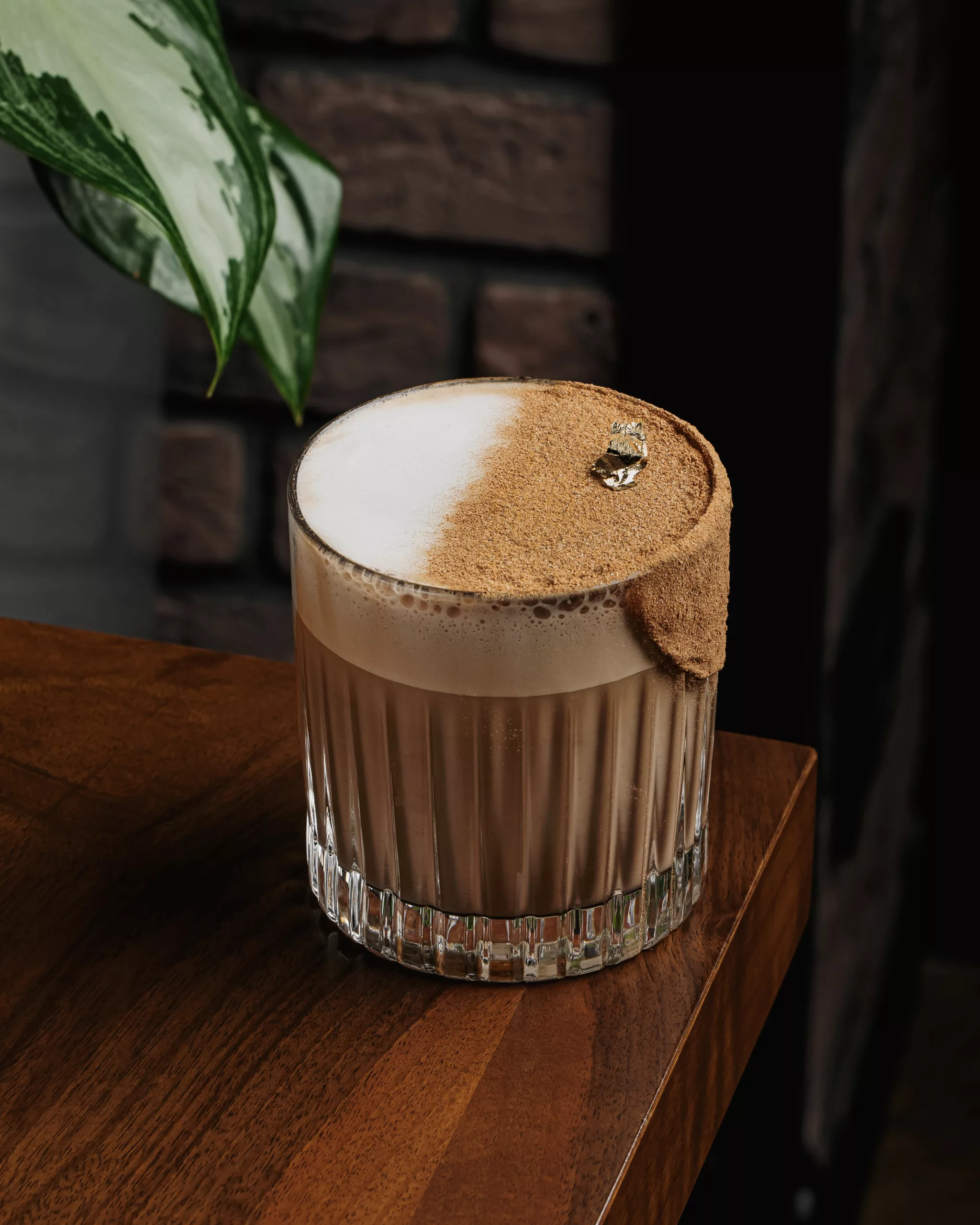 Fall brown latte