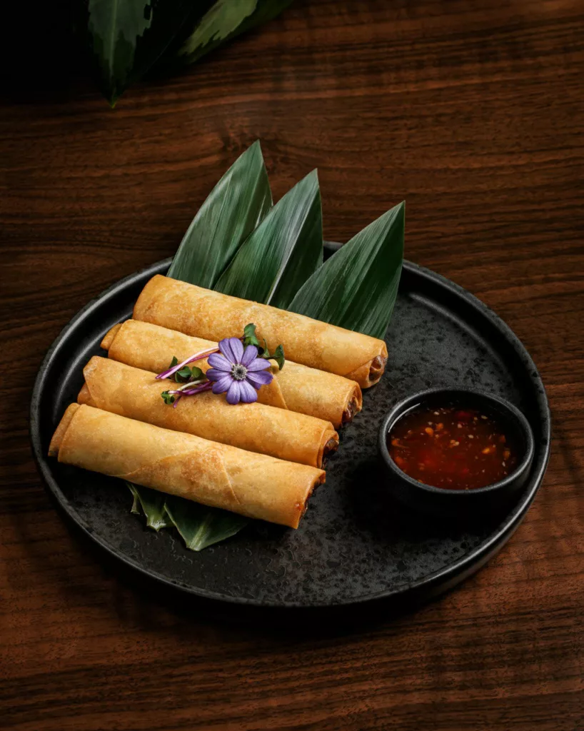 Spring rolls tərəvəz ilə