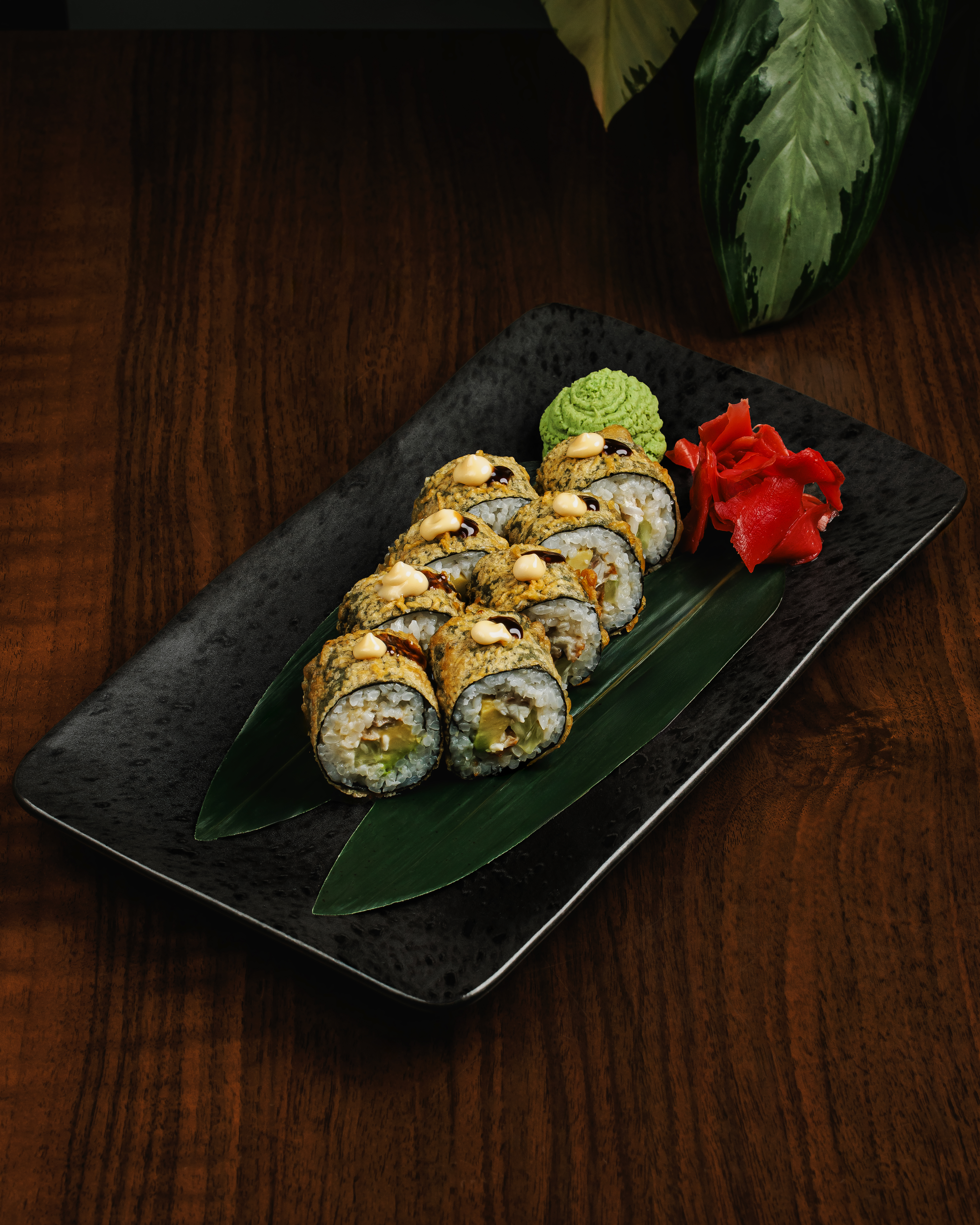 Tempura hot roll