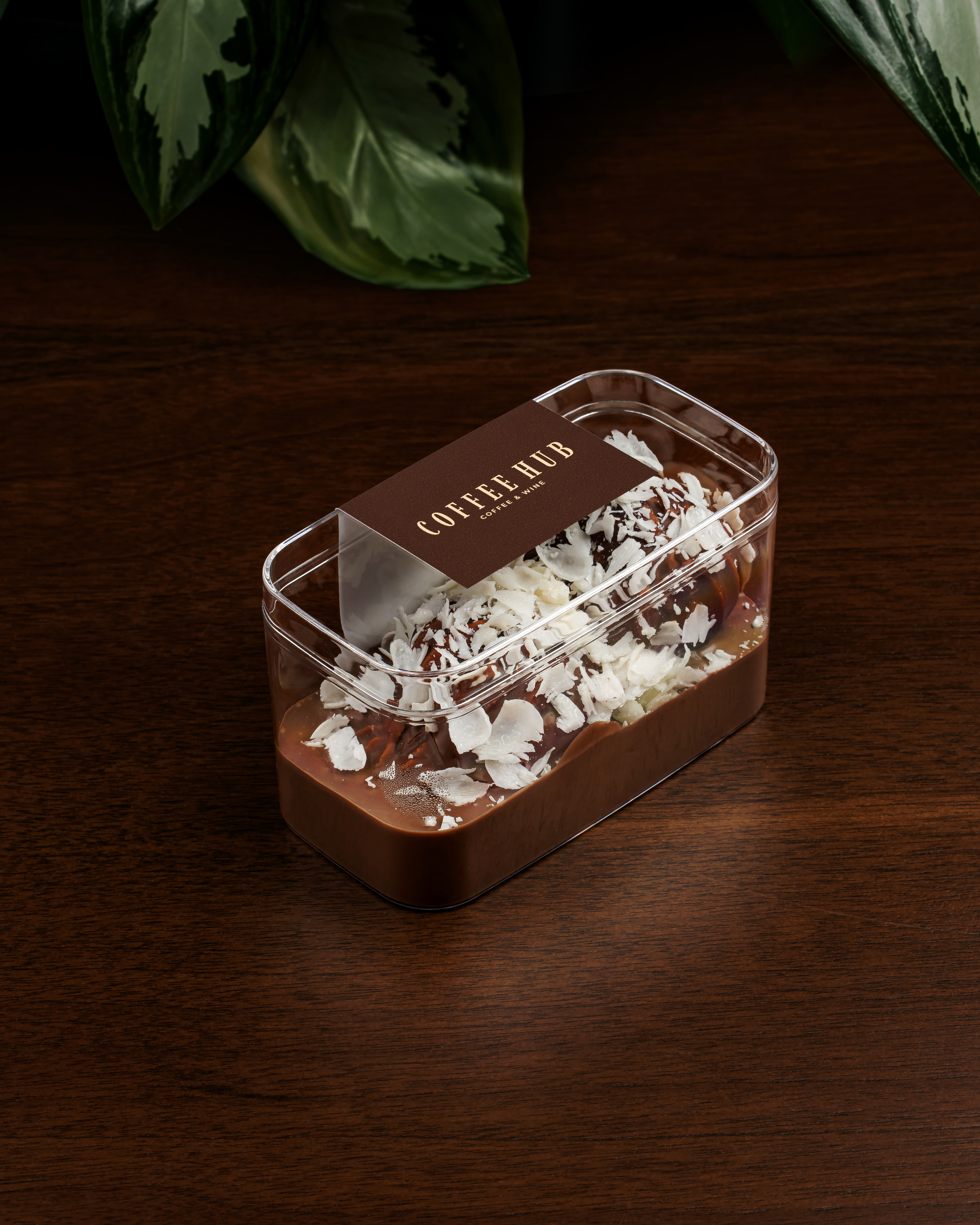 Profitrol ağ şokolad ilə  